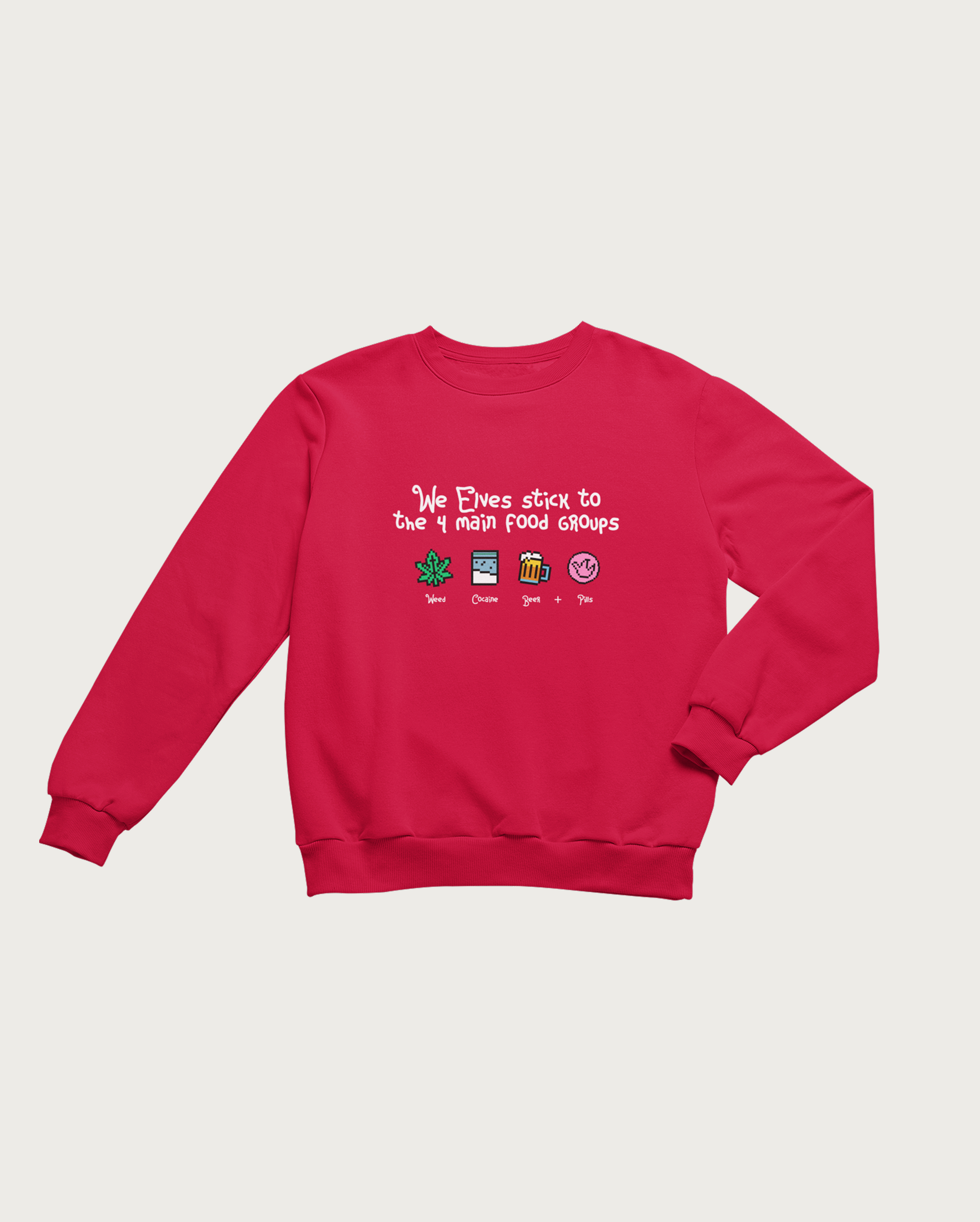 4 Food Groups Jumper