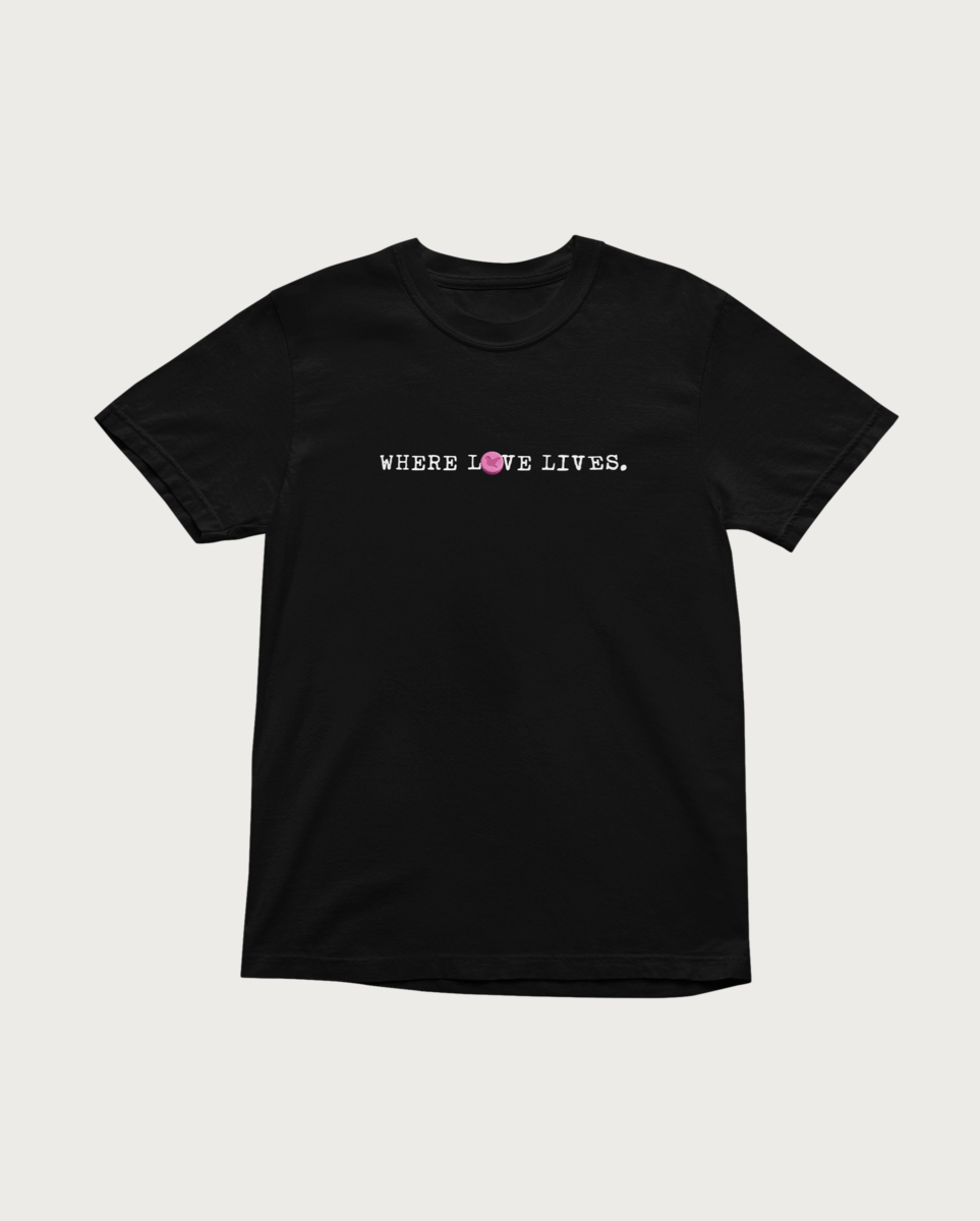 Where Love Lives Strip Unisex T-Shirt - Nocturnal Notion